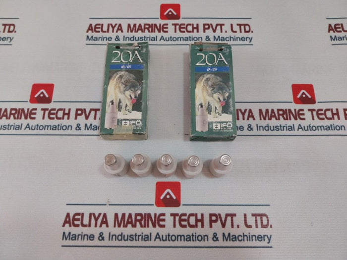 Lot Of 11X Ifo Electric 478220 Diazed Fuse Cartridge Gl/Gg 20A 500V