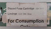 Lot Of 11X Ifo Electric 478220 Diazed Fuse Cartridge Gl/Gg 20A 500V