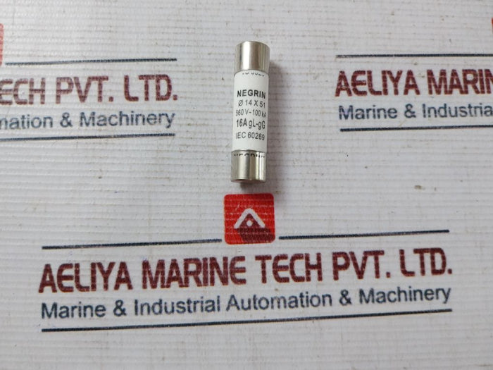 Lot Of 11X Negrin Ø14 X 51 Cartridge Fuse 16A 600V