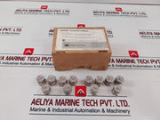 Lot Of 12X Pruftechnik Vib 8.685 A25 Vibcode Measuring Point With Bonded Stud
