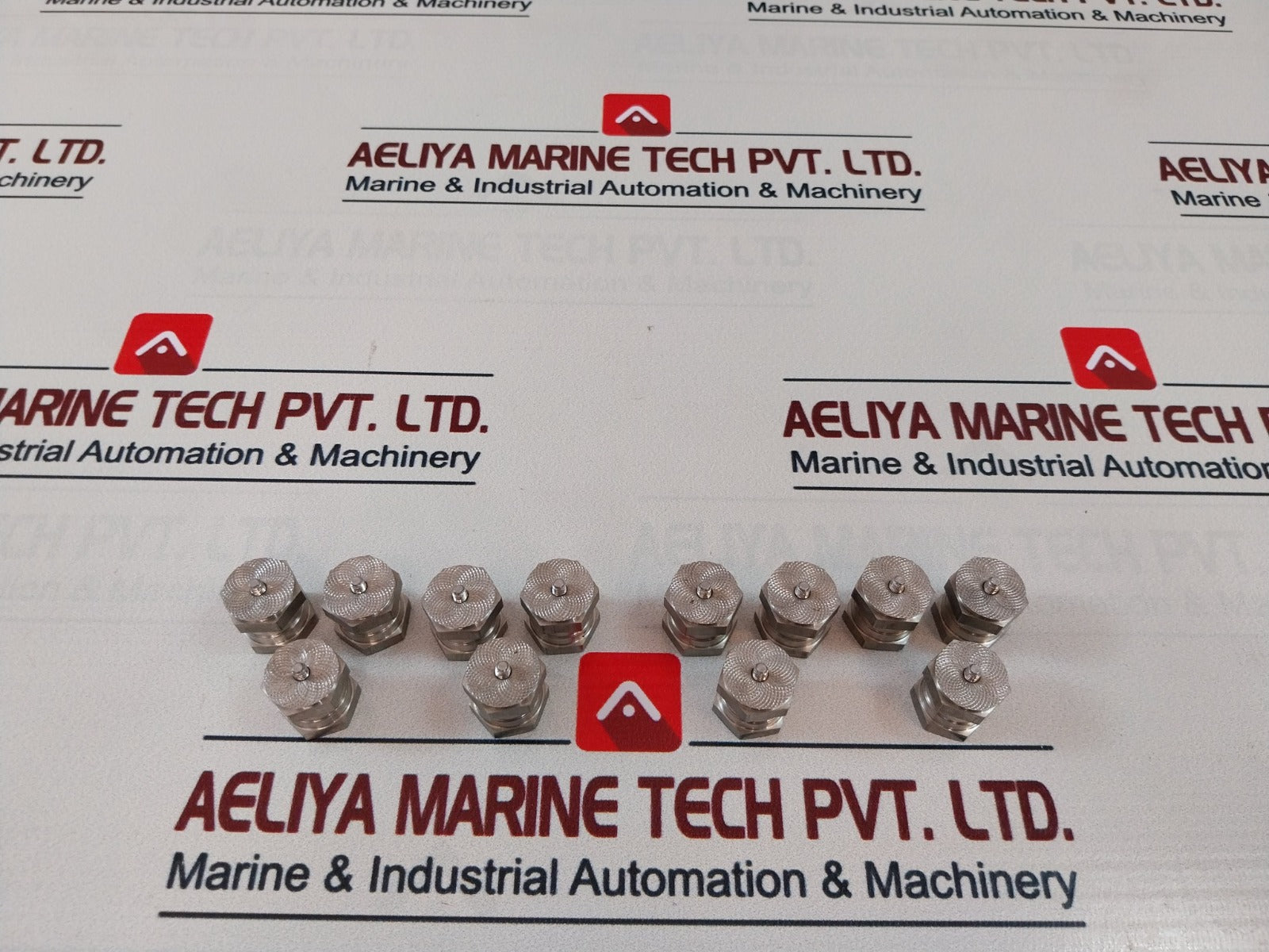 Lot Of 12X Pruftechnik Vib 8.685 A25 Vibcode Measuring Point With Bonded Stud