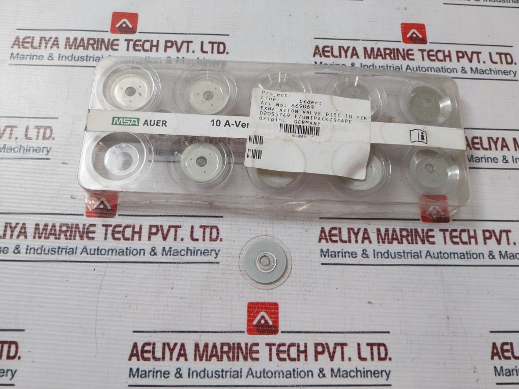 Lot of 15X MSA 3S P-500 Exhalation Valve Disc D2055749