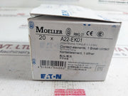 Lot Of 20X Moeller A22-ek01 Switch Contact Block