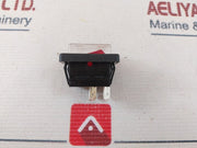 Lot Of 2X Arcolectric 129-426 Rocker Switch Panel Mount 230V