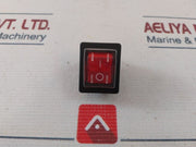 Lot Of 2X Arcolectric 129-426 Rocker Switch Panel Mount 230V