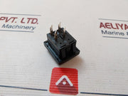 Lot Of 2x Arcolectric C1353Al On-off Rocker Switch 230V
