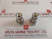 Lot Of 2X Eaton Hansen Series 4 Hose Coupler