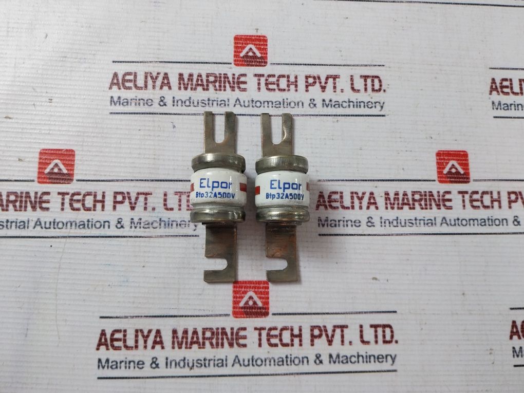 Lot Of 2X Elpor Btp Fuse 32A 500V