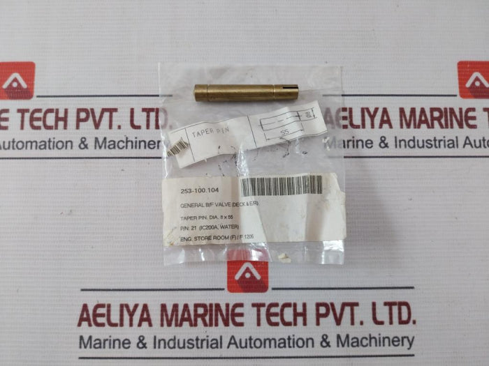 Lot Of 2X Ic200A Taper Pin 8X55