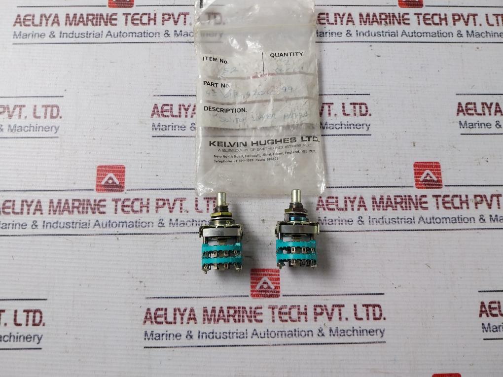 Lot Of 2X Nsf Pat. 1201082 Rotary Switch Wafer 45-613-4201-99