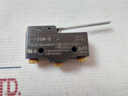 Lot of 2X Omron Z-15GW-B Micro Limit Switch 480 VAC