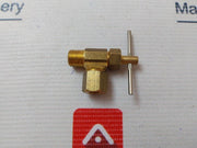 Lot of 2X Milnor 96H018 Angle Needle Valve NV104C-4-2, 561.05.00.104