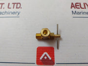 Lot of 2X Milnor 96H018 Angle Needle Valve NV104C-4-2, 561.05.00.104