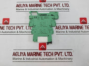 Lot of 2X Phoenix Contact PLC-BSC-24DC/21 Relay Base 2966016 24V 6A 250VAC 30VDC