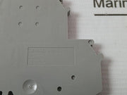 Lot Of 2X Phoenix Contact Ukk 5-mtk Terminal Block 400V 15A 22-12 Awg