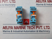 Lot of 2X Releco S9-M Relay Socket Plug-In 6A 250VAC