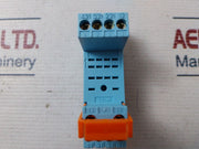 Lot of 2X Releco S9-M Relay Socket Plug-In 6A 250VAC