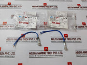 Lot Of 2X Sakazume Ac125V Led Indicator Light Lamp (White) Lms-10M/ Lms-10Mx