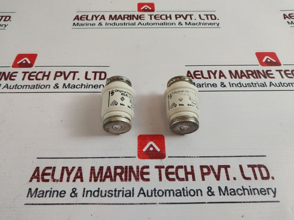 Lot Of 2X Siemens 5Sc1 1 Fuse Link 80A 500V