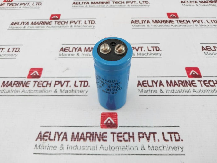Lot Of 2X Sprague 602D Capacitor 3700µF 40Vdc