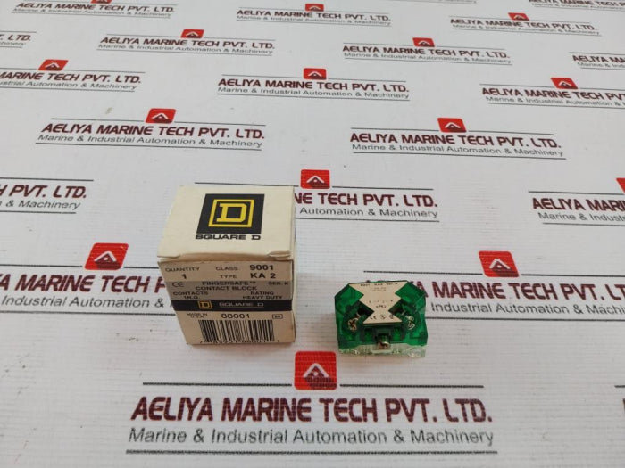 Lot Of 2X Square D 9001 Ka2 Contact Block