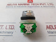 Lot of 2X Square D 9001 KA2 Push Button with Contact Block AC-15 3A 240V