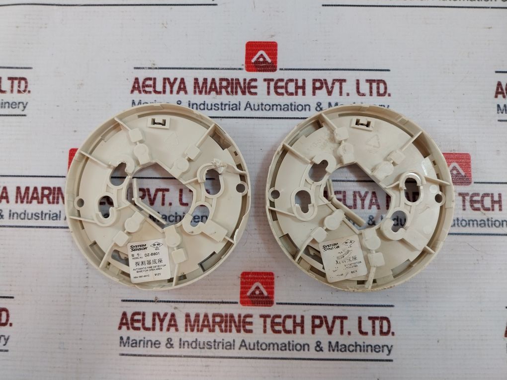 Lot Of 2X System Sensor Dz-b801 Automatic Fire Detector Base For Open Area
