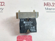 Lot of 2X TELEMECANIQUE ZB2-BE102 Auxiliary Contact Block For Switch 240V