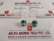 Lot Of 2X Telemecanique Zb2-bv03 Lens Pilot Light