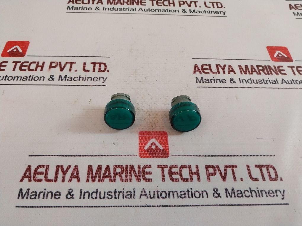 Lot Of 2X Telemecanique Zb2-bv03 Lens Pilot Light