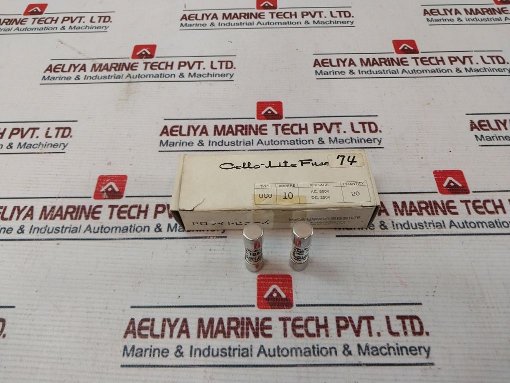 Lot Of 2X Utsunomiya Electric Uc0 Cello-lite Fuse