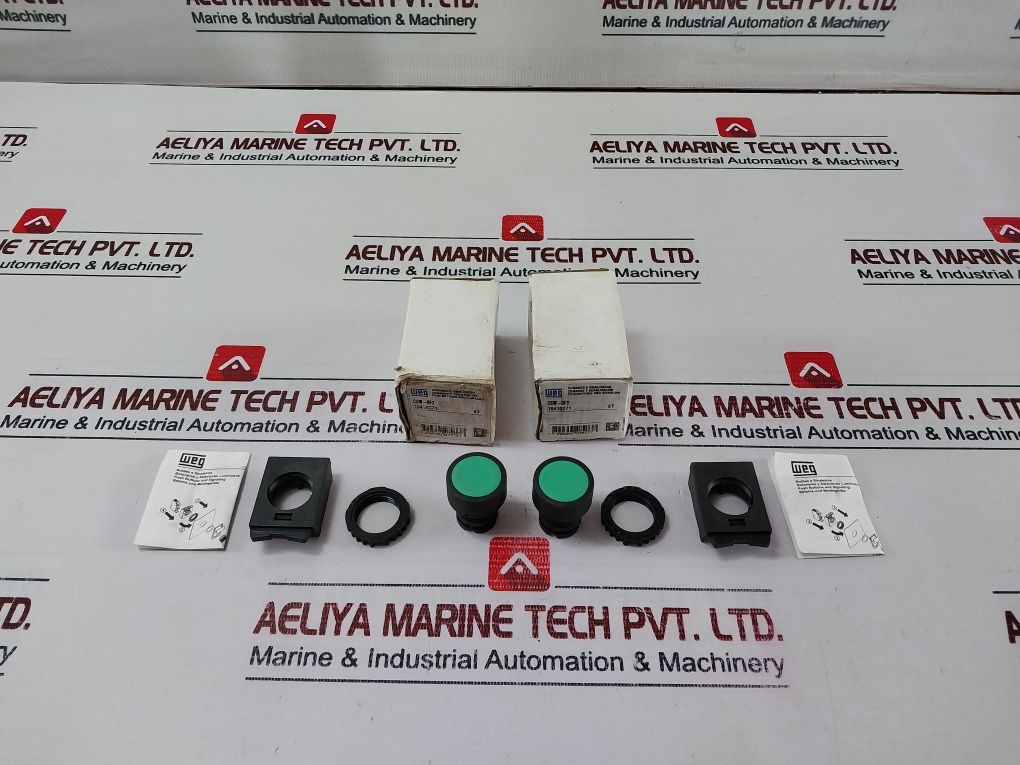 Lot Of 2X Weg Csw-bf2 Push Buttons And Signaling 11488087
