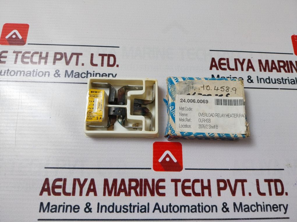 Lot Of 3X Allenwest Olrhsb 24.006.0069 Overload Relay Heater Pack