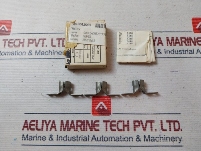 Lot Of 3X Allenwest Olrhsb 4195083 Heater Pack For Overload Relay