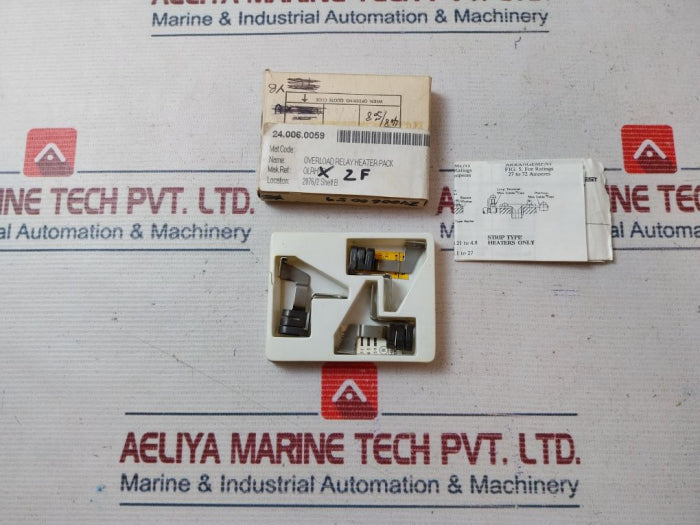 Lot Of 3X Allenwest Olrhzf Overload Relay Heater Pack 10/12 A