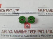 Lot Of 3X Ensto 6A 500V Hkl Green Ceramic Screw For Fuse Diazed Diii