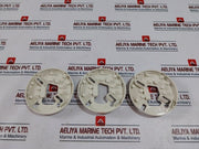 Lot Of 3X Hochiki Ybn-r/3M Analogue Detector Base