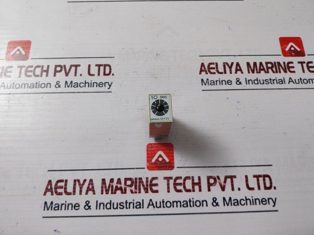 Lot Of 3X Omron My2V Timer 10 Sec 24V Dc