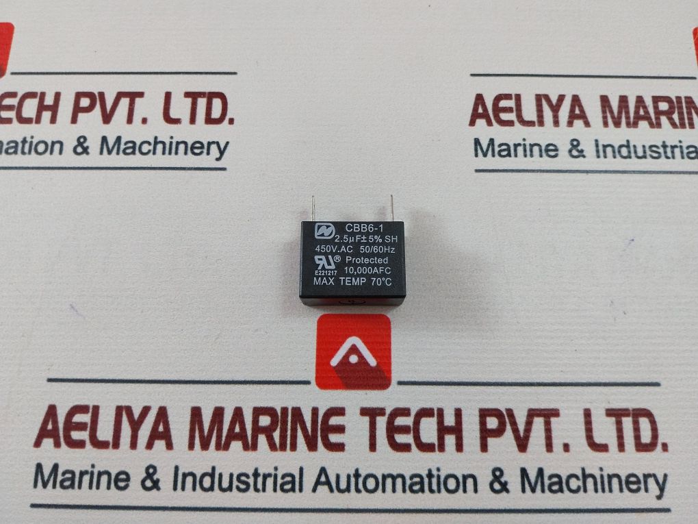 Lot Of 3X Pfannenberg Cbb6-1 Capacitor Foil 450V 50/60Hz