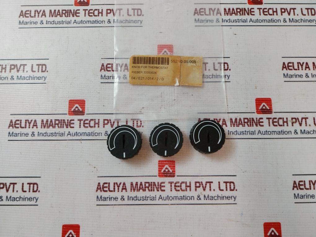 Lot Of 3X Rieber 33353024 Knob For Thermostat
