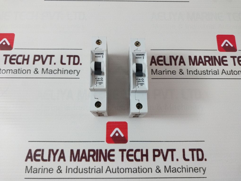 Lot Of 3X Siemens 5Sx41 C32 Miniature Circuit Breaker 