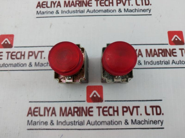 Lot Of 3X Teknic 2 Lhlr 240 Ac Illuminated Pushbutton Iec/En 60947-5-1 