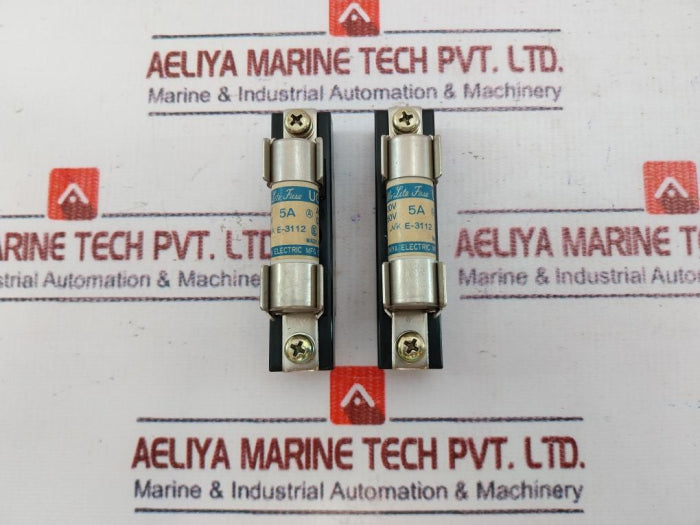 Lot Of 3X Utsunomiya Electric Cello-lite Fuse Ac 500V Dc 250V