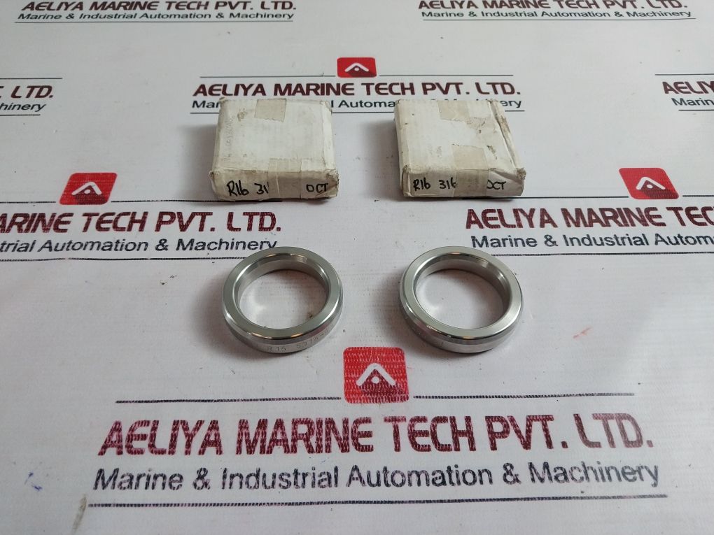Lot Of 4X Asme B 16.20 Flexible Graphite Spiral Wound Gasket