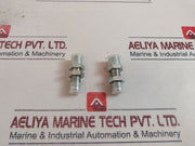 Lot Of 4X Brennan Ygm1411 Adapter Bulkhead Ext Pipe X 37 Deg Jic