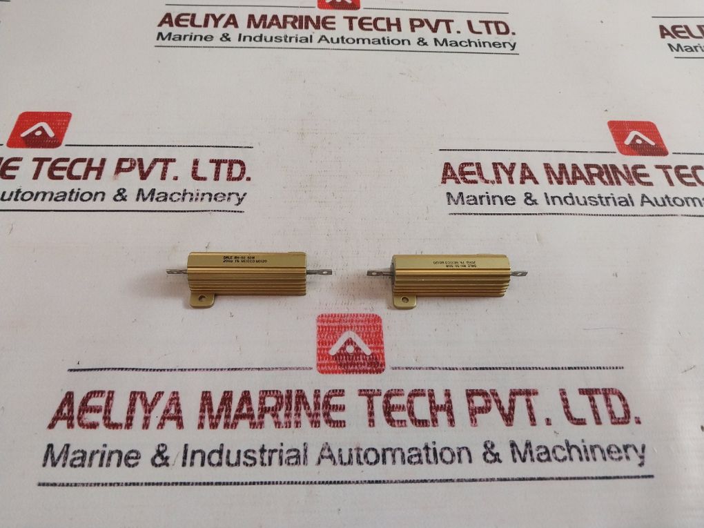 Lot Of 4X Dale Rh-50 Power Resistor