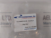 Lot of 4X DTC International P12-0000670-40-08 Wear Ring