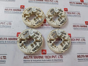 Lot Of 4X Hochiki Ybo-r/Sci Mounting Base For Wall Sounder