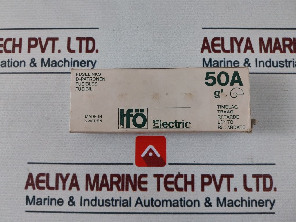 Lot Of 4X Ifo Electric Fuse Links 50A 500V