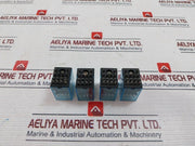 Lot Of 4X Omron My4Nj Power Relay 110V Ac